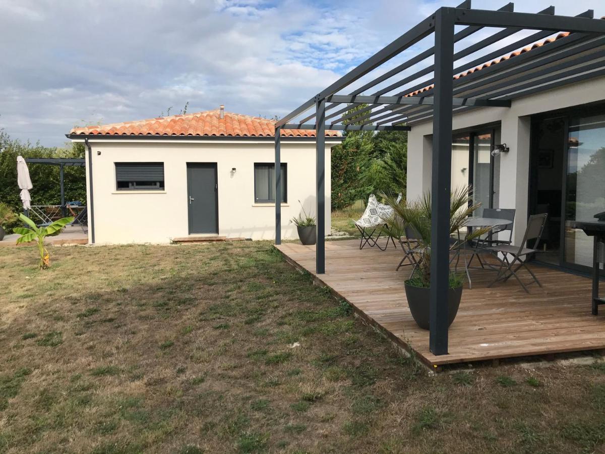 Les Paillotes Des Iles Et Re Villa Saint-Simon-de-Bordes Exteriör bild