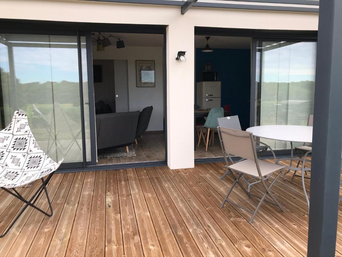 Les Paillotes Des Iles Et Re Villa Saint-Simon-de-Bordes Exteriör bild